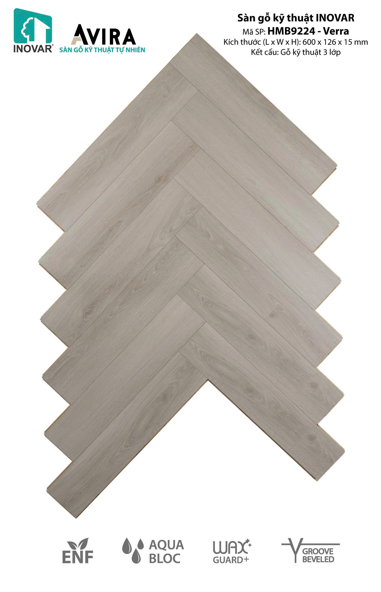 Sàn Gỗ Inovar HMB9224